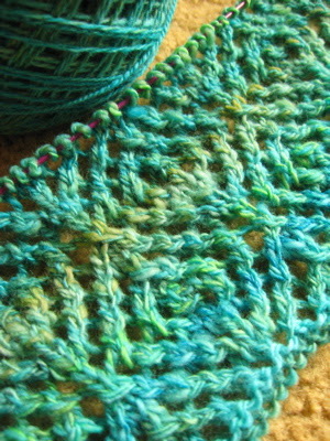 Stole in progress