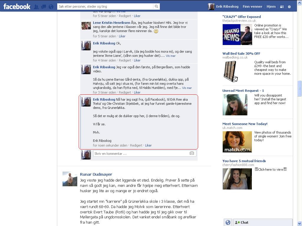 facebook skjelsbek ree