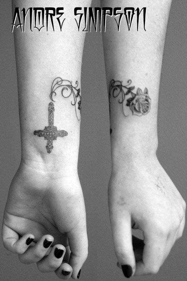 rose tattoo stencils