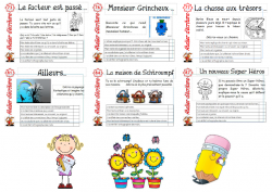PROJET ATELIERS ECRITURE