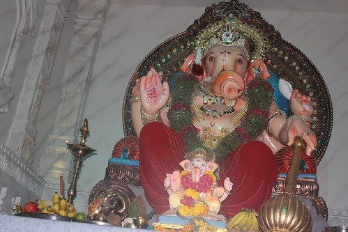 Advocate Ashish Shelars Ganpati Pandal 2013 Shot By Nerjis Asif Shakir 2  Year Old by firoze shakir photographerno1