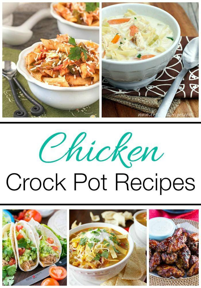 25 Chicken Crock Pot Recipes - Passion For Savings
