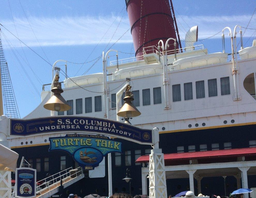 タートルトーク攻略 待ち時間やクラッシュに話しかけられる裏技 東京ディズニーランド シー旅行の攻略ブログ Tdrおとく旅
