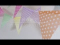 [ベスト] 誕生日 飾り付け 折り紙 ガーランド 308298