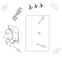 Musical Instruments in dwg max-cad.com