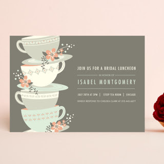 Time for Tea Bridal Shower Invitations by Angela M... | Minted
