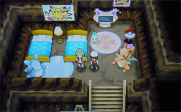 今日は土曜日 ミナモデパート屋上の掘り出し物市場でもようがえグッズをゲット ポケモン情報ねっと