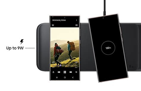 It's fast wireless charging 2.0 capable, meaning when you set your galaxy note10 and note10+ . Wireless Charger Trio, Black Mobile Accessories - EP