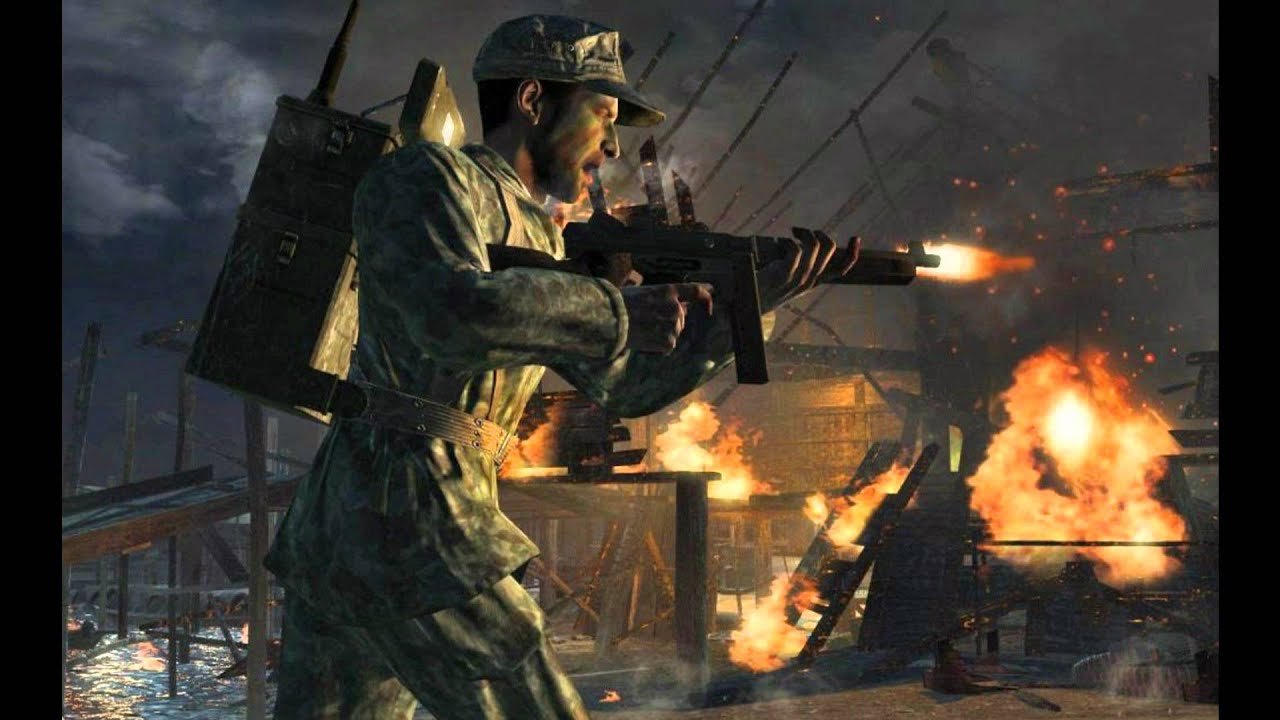 Cod waw nazi zombies theme song - YouTube
