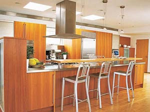 beautiful wood kitchen
