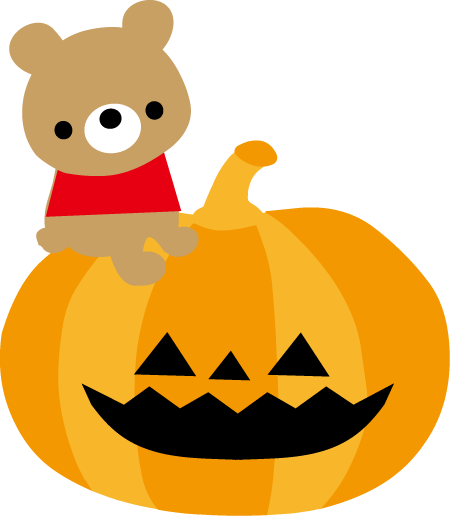 かわいいハロウィンのイラスト 無料イラスト