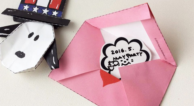 スヌーピーでおりがみの楽しさ再発見しちゃいましょう Column Snoopy Co Jp 日本のスヌーピー公式サイト