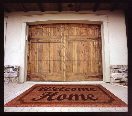 wooden garage doors icon