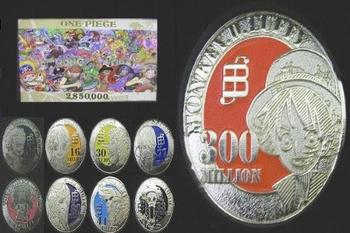 １品から送料無料 ワンピース 麦わらの一味 お宝コイン 全9種セット One Piece ジャンプコミックス 56巻 抽選プレゼント ワンピース One Piece のメダル通販