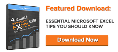 free guide: microsoft excel tips