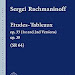 Online Reading Etudes-Tableaux Op. 33 (1st and 2nd Versions), Op. 39: Urtext of the Rachmaninoff Critical Edition Piano Solo 1423417631 PDF