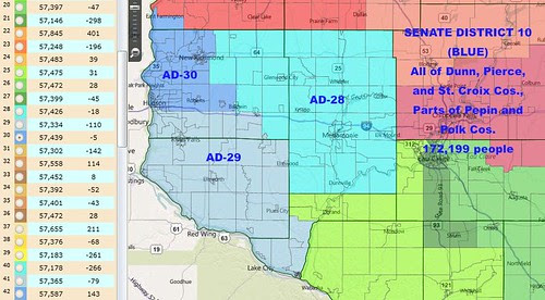 Daily Kos: WI State Senate/Assembly Districts