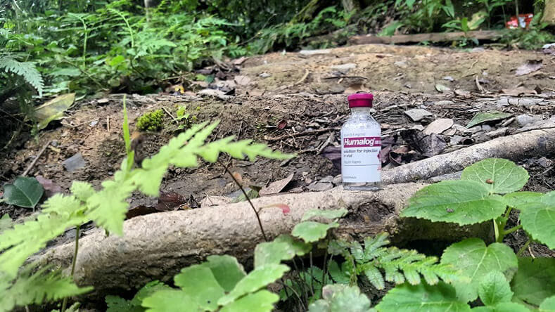 managing type 1 diabetes while hiking