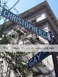 Christopher Street and Gay Street in Greenwich Village:  Best of Gay New York