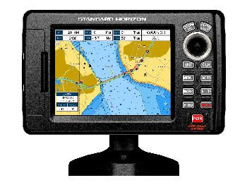 Standard Horizon CP190i 5-Inch color LCD Chartplotter with Internal GPS GPS Tracking Devices