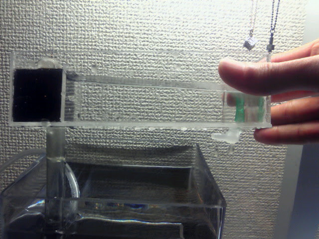 超小型上部フィルターの自作 Silent Aquarium