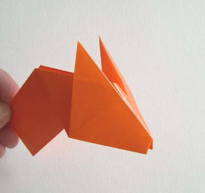 Chinese Zodiac Origami Tiger Folding Instructions How To Make An Origami Tiger