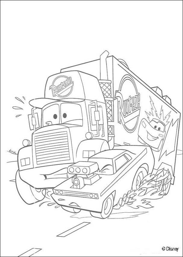 Lightning Mcqueen And Sally Carrera Coloring Pages Hellokids Com