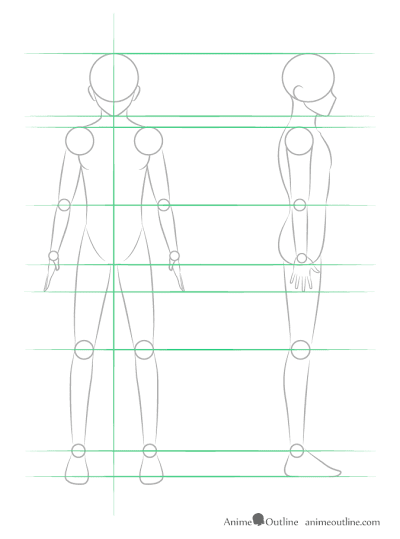 Anime Boy Drawing Easy Full Body