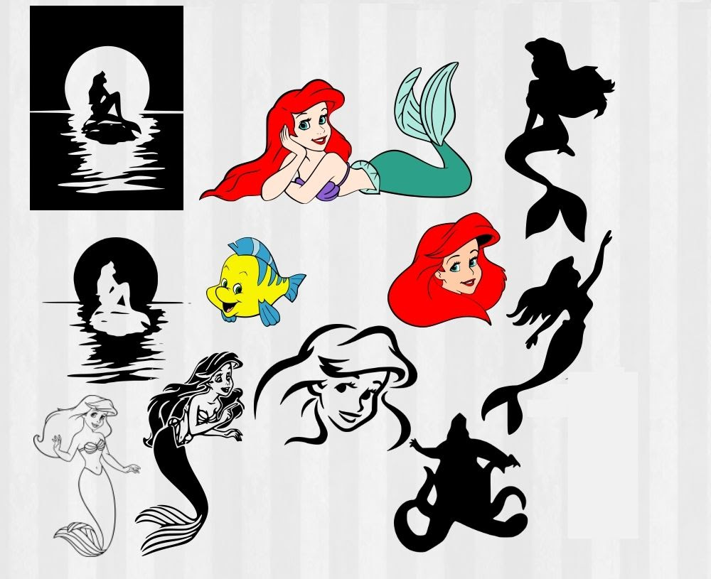 Free Free 194 Little Mermaid Svg Free Download SVG PNG EPS DXF File