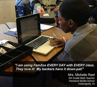 Mrs. Reel Banks on FamZoo to Make Math Real in the Classroom