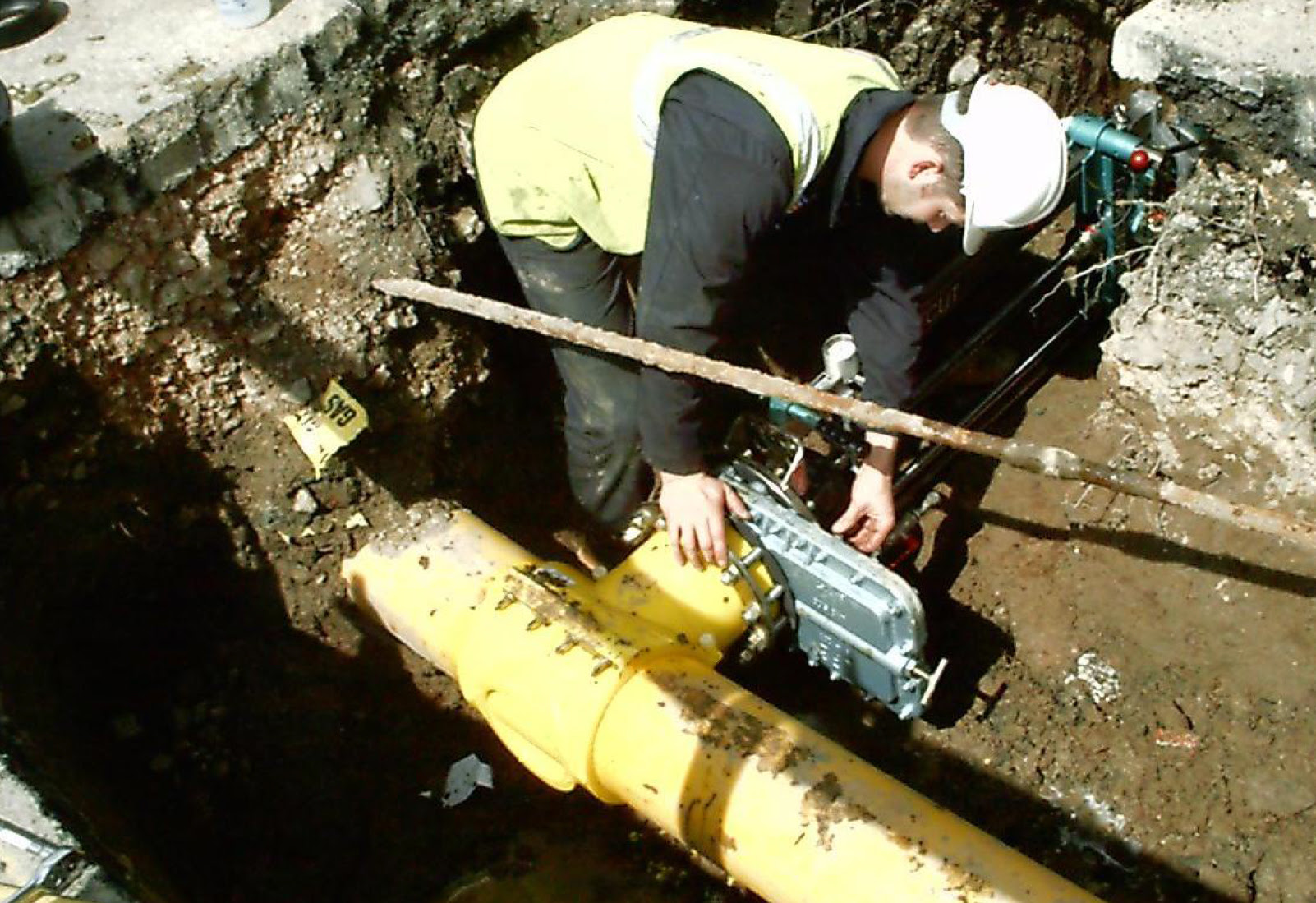 drop test pressure Large Saddles / for Water Gas Electrofusion Diameter Branch