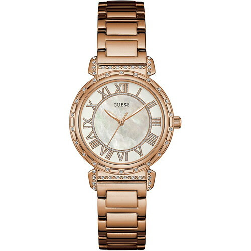 Guess Guess W01l2 Ladies クーポン利用で00円off アルマーニ ローマ数字 ゲス サウスハンプトン 白蝶貝文字盤 アナログ Hampton メタルバンド South 腕時計 Dress アナログ ゴールド レディース 国内正規品 送料無料 ブランド Gショック 腕時計 わっしょい村