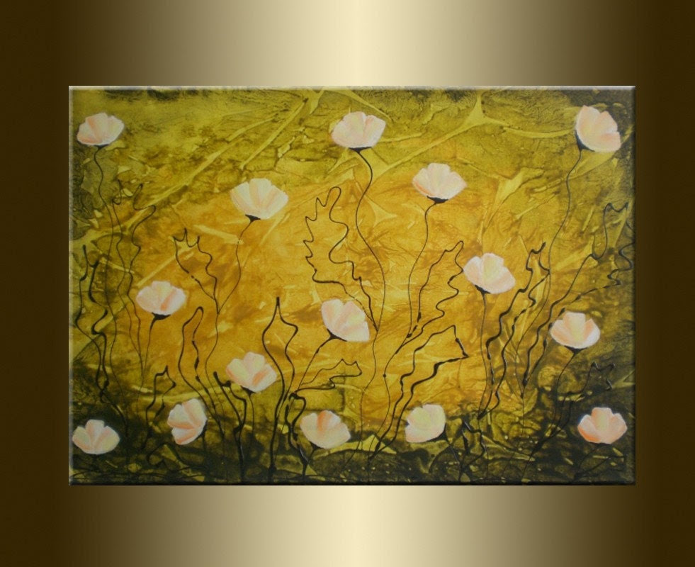 paintings of flowers on canvas. PAINTINGS WITH FLOWERS