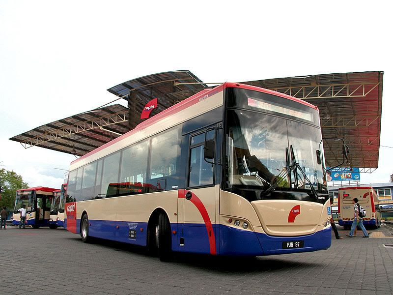 rapid penang, sejarah bas di pulau pinang, uniknya perkhidmatan bas di pulau pinang, penang bas servives, history bus in penang,