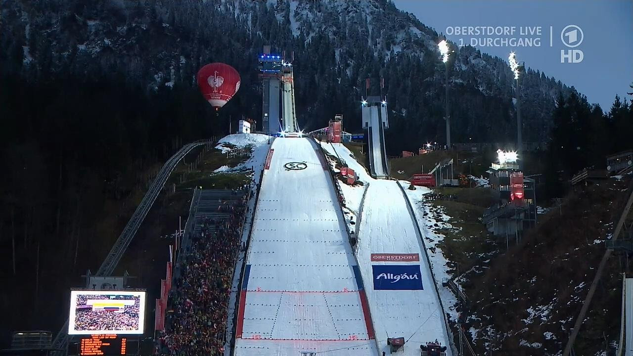 Ski Jumping Four Hills Tournament Oberstdorf 29122013 throughout Ski Jumping Oberstdorf