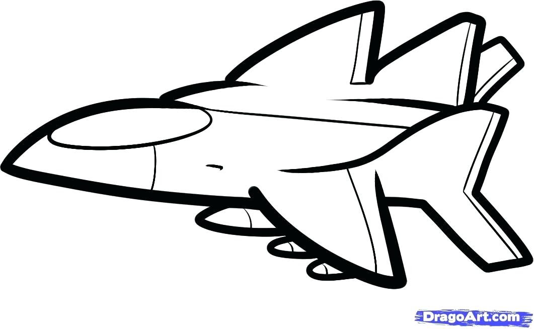Plane Cartoon Drawing Free download on ClipArtMag