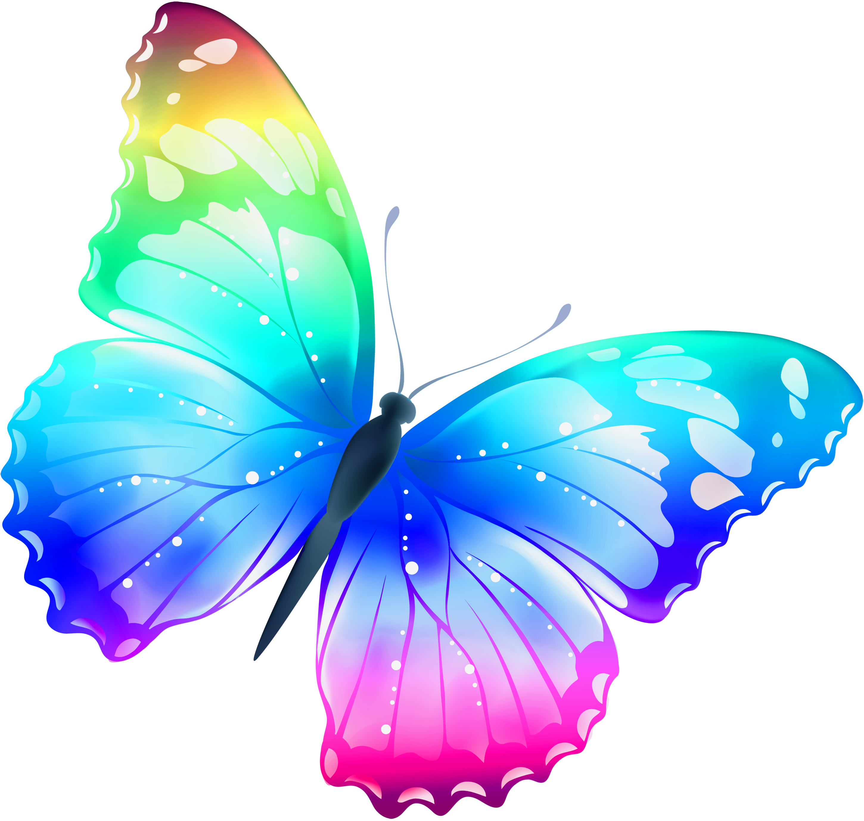 Free Blue Butterflies Png Download Free Clip Art Free Clip Art On Clipart Library