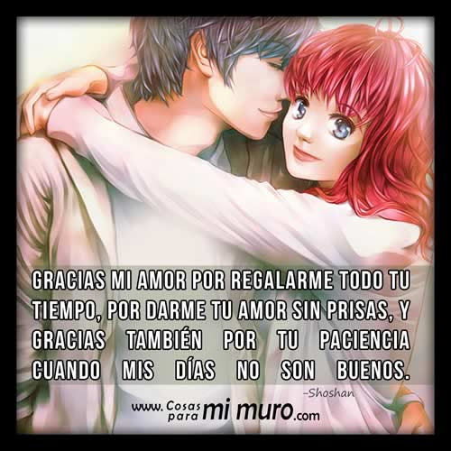 Carta de amor y dos almas unidas