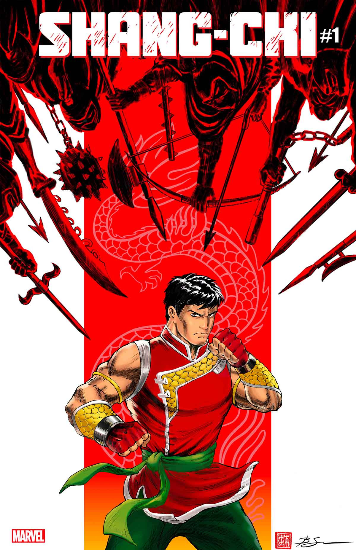 Benjamin Su covers Shang-Chi #1