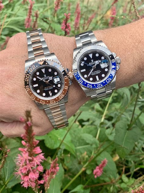 Fresh berries with maple creamtho. Unworn Rolex GMT Batman with the blue and black ceramic
