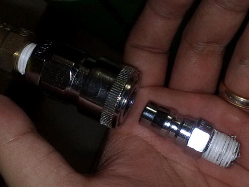 Quick Release Couplings for Airbrush