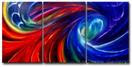 Commissioned Painting - 'Improv Blues'- LaGasse Abstract Art
