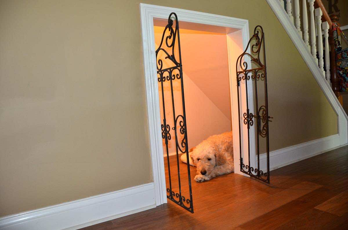 There are numerous ways you can utilize the space under the stairs.