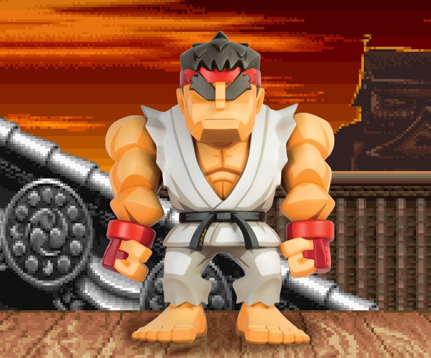 BigBoysToys x Mighty Jaxx - Street Fighter RYU vinyl art toy!!!
