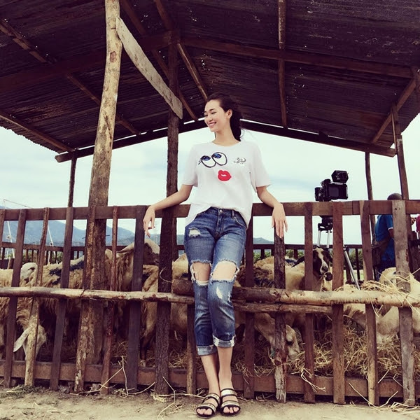 thời trang, street style sao Việt
