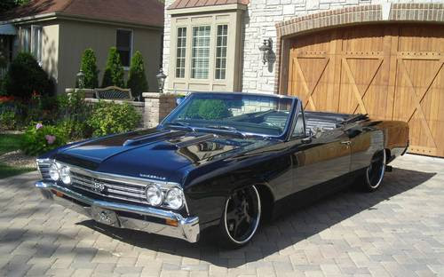 I am very excited to present this incredible triple black 1967 Chevelle Pro