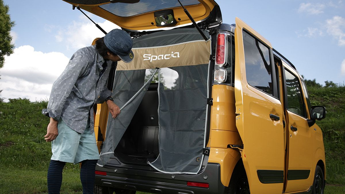 初キャンプには 車中泊 がおすすめ 噂のクルマを編集部が検証 スズキ S Tyle Web Edition