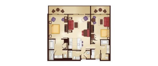 Most Popular Animal Kingdom Lodge Jambo House 2 Bedroom Villa