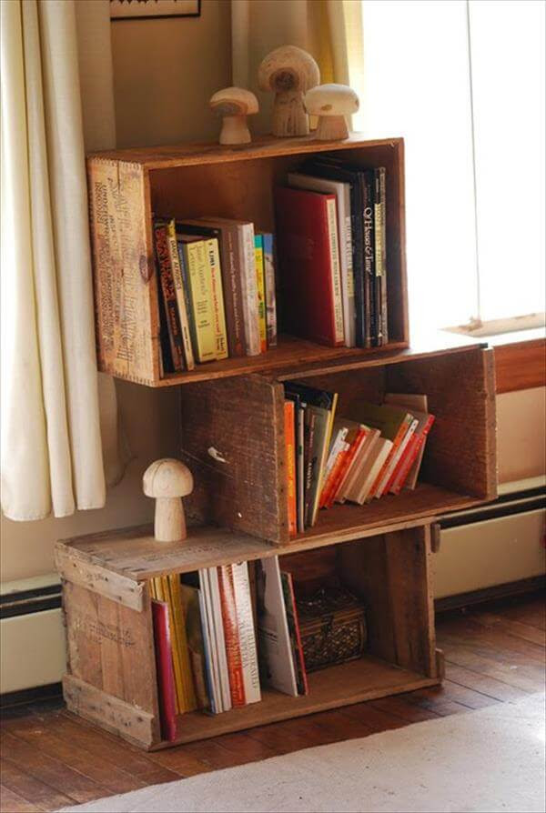 14 DIY Wooden Crate Furniture Design Ideas | Pallet Furniture DIY