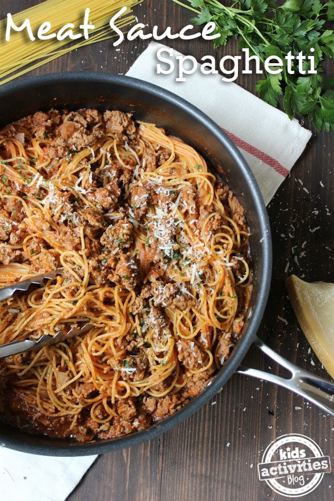 One Pan Spaghetti